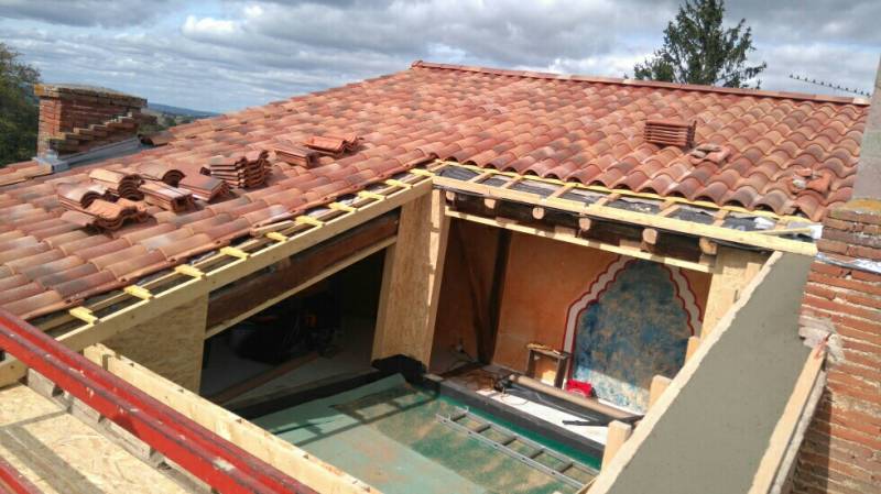 Création d’une terrasse Tropézienne près de Muret 